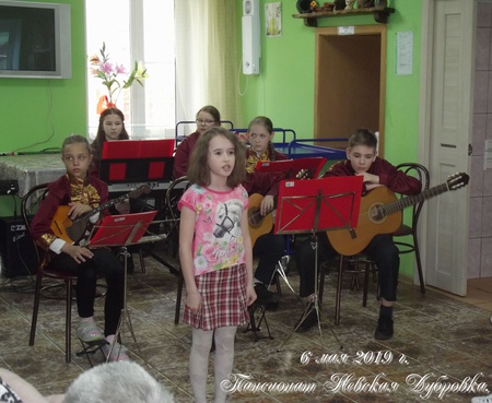 Выступление Детской музыкальной школы